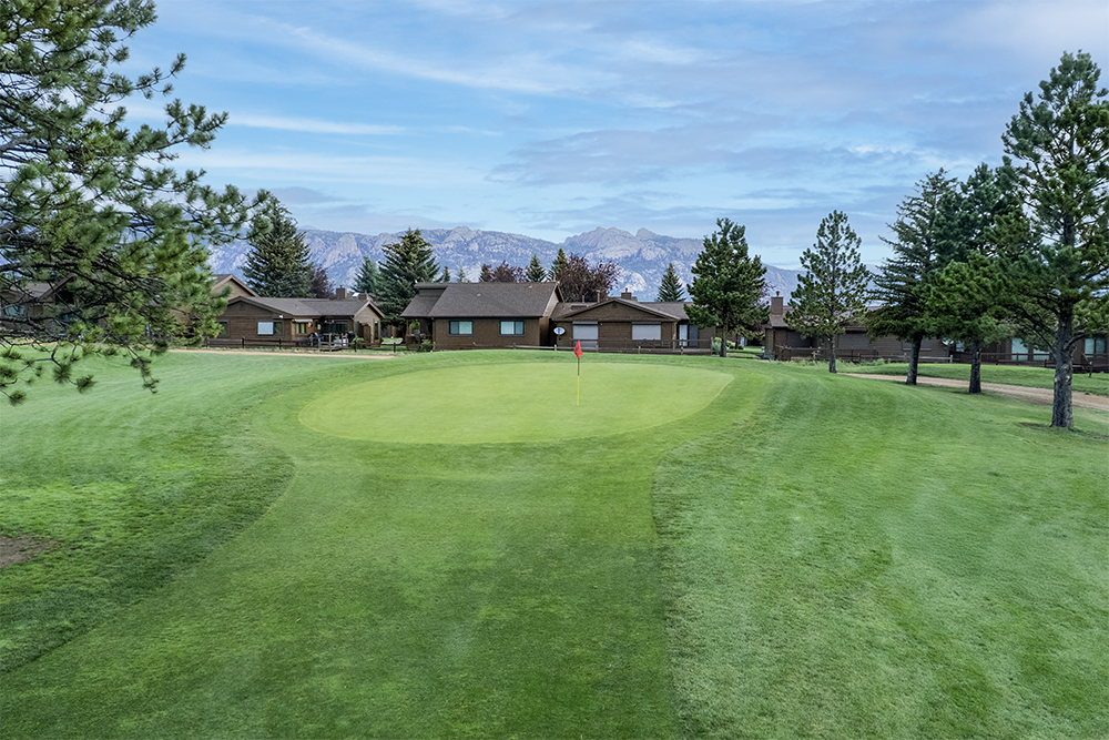 Estes Park golf course hole 1