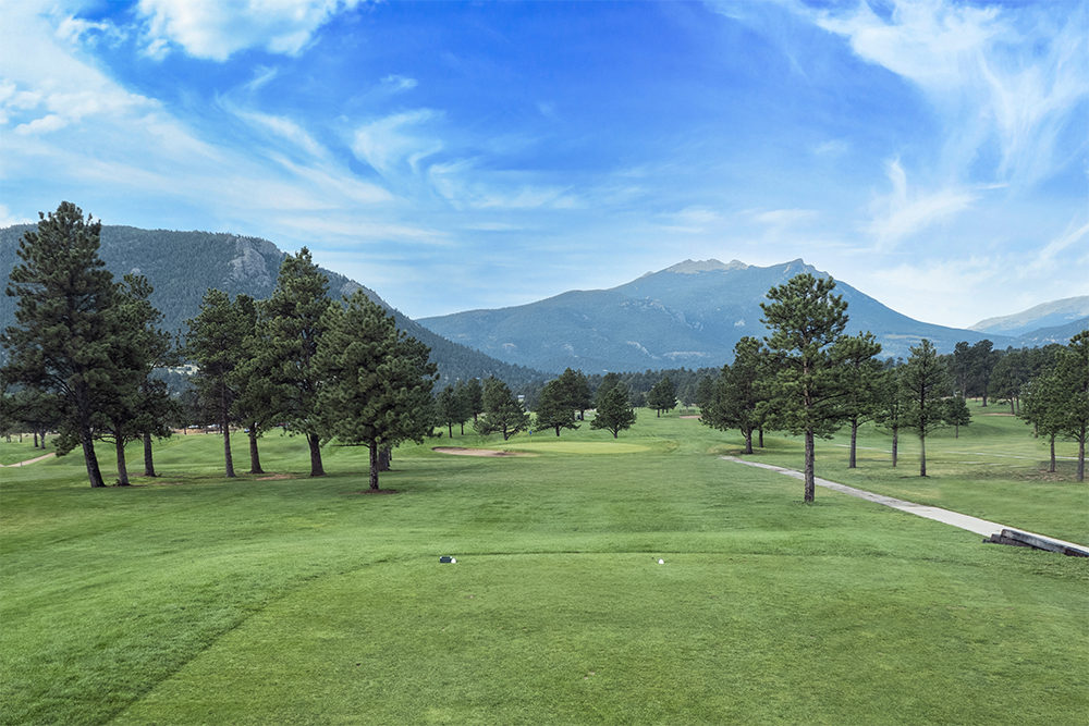 Estes Park Golf Course Hole 2