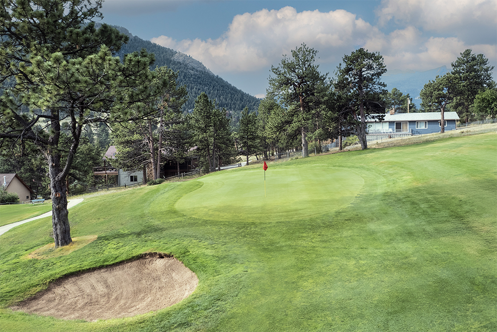 Estes Park Golf Course Hole 8