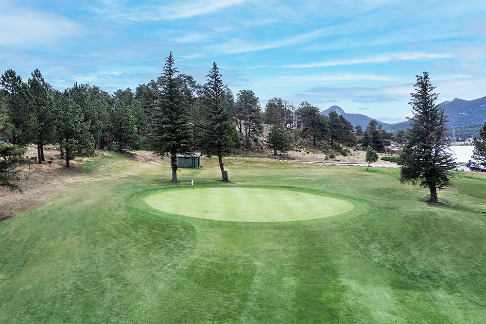 Lake Estes Golf Course Hole 4