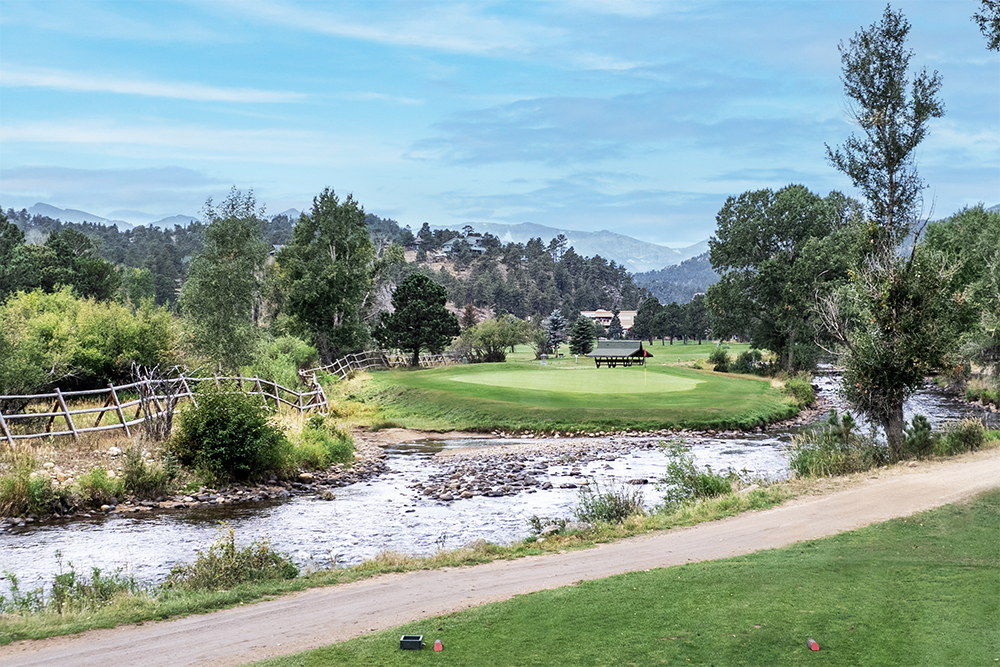 Lake Estes Golf Course Hole 6