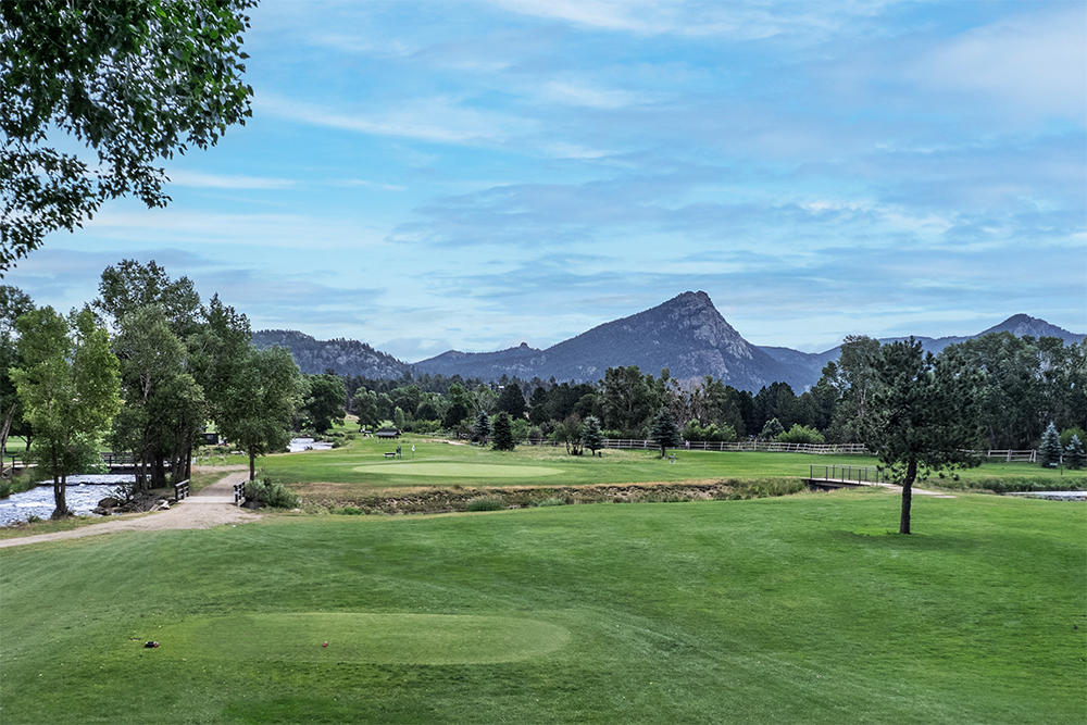 Lake Estes Golf Course Hole 8